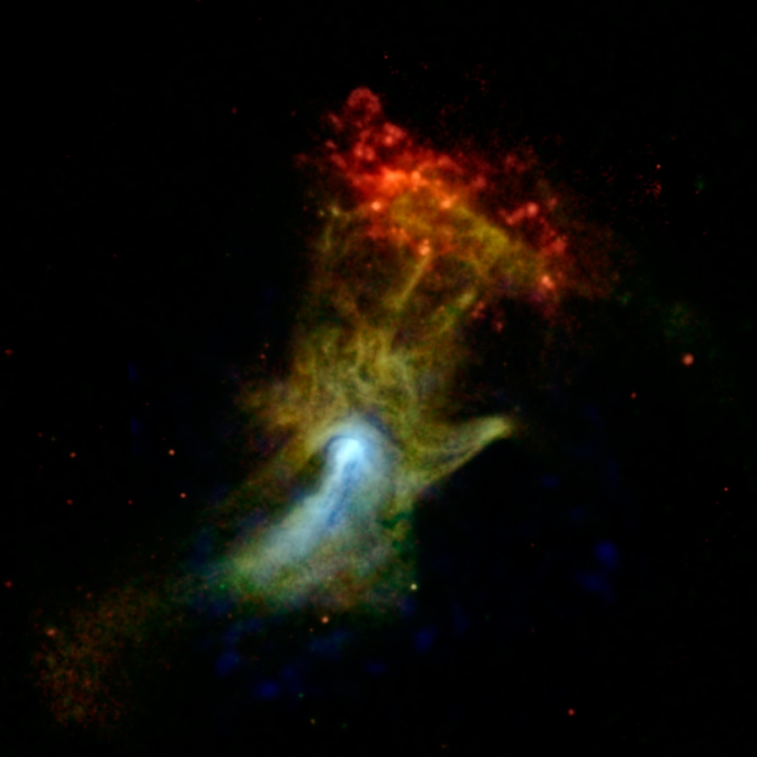 'Hand of God' Spotted by NASA Space Telescope (Photo)
